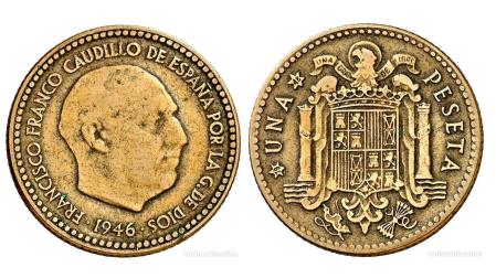 Peseta valorada en 6.500 euros