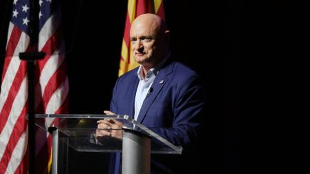 El senador demócrata por Arizona, Mark Kelly
