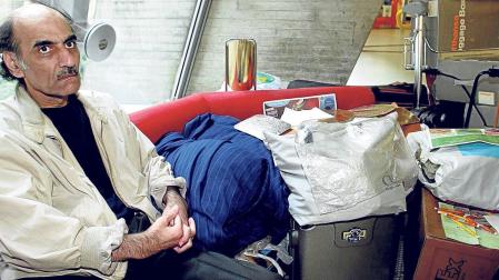 Mehran Karimi Nasseri, en una imagen de 2004