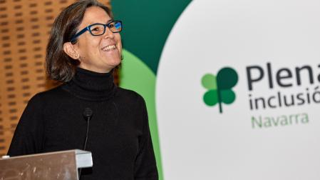 Laura Espejo, subdirectora de Plena Inclusión Confederación, en Civican
