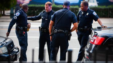 Varios agenes de policía de Richmond, Virginia