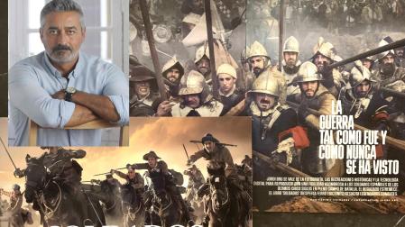 Jordi Bru presenta el libro 'Soldados', recreaciones de batallas históricas.