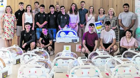 ‘Cunas que salvan vidas’, de Salesianos Pamplona, ha recibido el premio ‘Cooperación al Desarrollo’