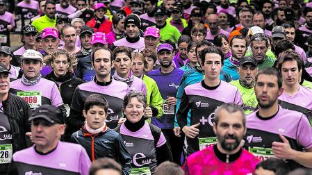 Salida de los más de 400 inscritos que corrieron la edición en 2019