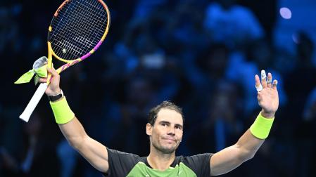 Rafa Nadal, tras su victoria ante Casper Ruud