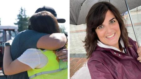 Oihane Vieira Galán, voluntaria de la Fundación Enfermeras de Navarra (FEN)