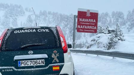 Nieve en Navarra
