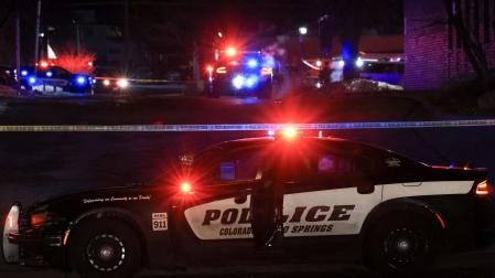 Agentes de Policía, en el lugar del suceso