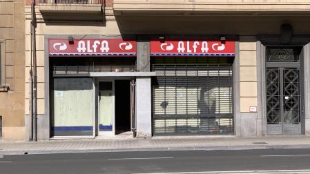 Local de la avenida de Zaragoza donde se ubicará el restaurante Kabo