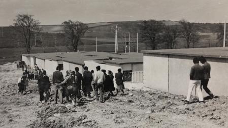 Fotos históricas del Poblado de Santa Lucía.