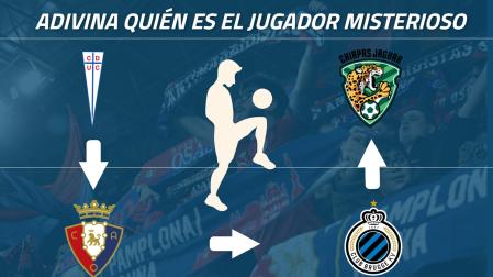 Adivina el jugador de Osasuna que pasó por estos cuatros equipos y participó en un Mundial