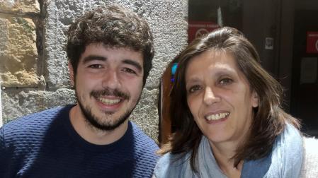 Miguel Garrido y Marisol de la Nava, candidatos al Parlamento de Navarra por Independientes en Contigo Navarra