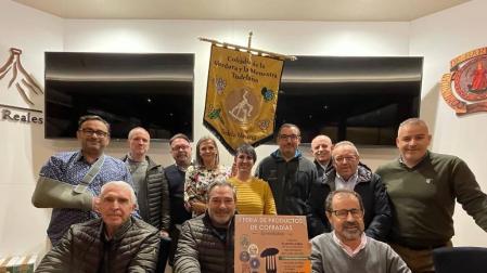 Miembros del Volatín y Bardenas, en la presentación