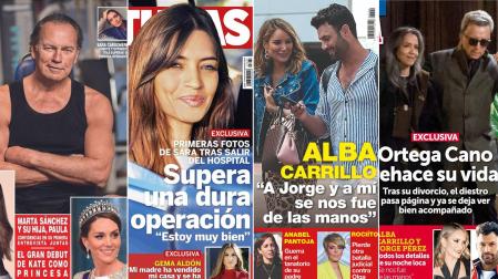 Portadas de las revistas del corazón de este miércoles 30 de noviembre