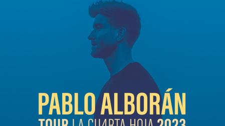 Imagen promocional de la nueva gira de Pablo Alborán