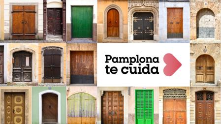 Imagen del folleto informativo del Servicio de Atención a Domicilio del Ayuntamiento de Pamplona