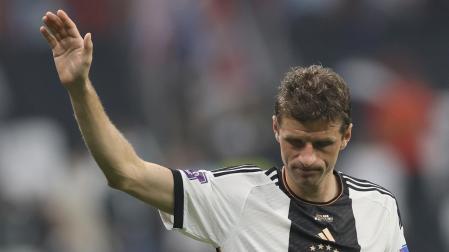 Thomas Muller se despide de la afición germana tras ser apeado del Mundial