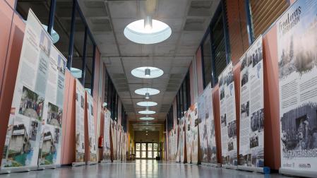 Una imagen de la exposición, que se encuentra en el edificio de los Magnolios