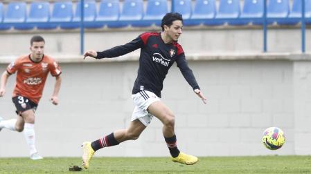 Saverio volvió a disfrutar de minutos y participó en la acción del 1-1
