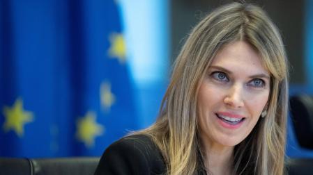 Eva Kaili, vicepresidenta del Parlamento Europeo