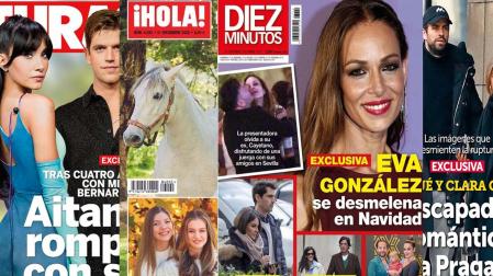 Portadas de las revistas del corazón del 14 de diciembre