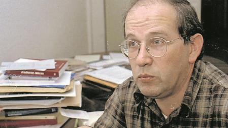 Javier Echeverria, filósofo pamplonés premiado hace 25 años