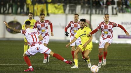 El Villarreal tuvo que levar el encuentro a la prórroga para acceder a la tecera ronda ante un combativo Guijuelo.