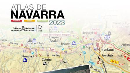Portada del Atlas de Navarra 2023