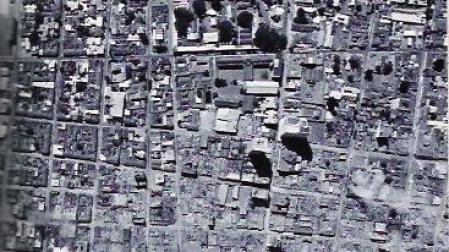 La destrucción del terremoto de 1972 en el centro de Managua