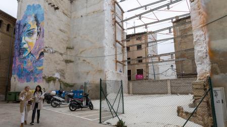 Imagen del solar donde se ubicaba el edificio que se derrumbó en 2021