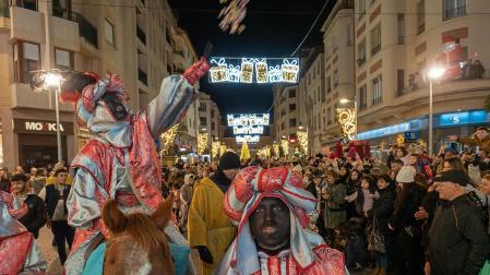 Imágenes de la Cabalgata de los Reyes Magos de Estella