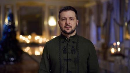 El presidente de Ucrania, Volodimir Zelenski