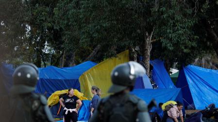 Los cientos de seguidores del expresidente Jair Bolsonaro acampados han recogido sus pertenencias y abandonado el lugar