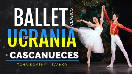 El Ballet Clásico de Ucrania trae hoy al Gayarre 'El Cascanueces'.