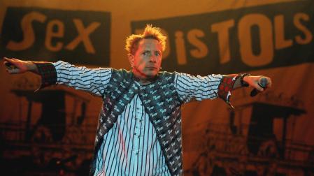 El artista británico Johnny Lydon, exlíder de los Sex Pistols