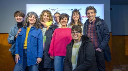 'Photocall' para los filmes navarros nominados a los Goya