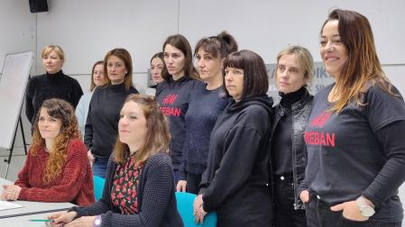 Trabajadoras de H&M en La Morea