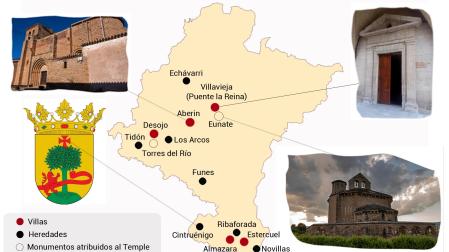 Templarios en Navarra: dónde estuvieron y qué nos queda de ellos