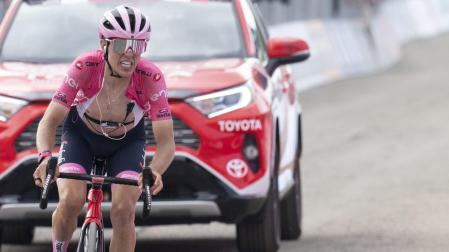 Juan Pedro López, en la edición del Giro 2022