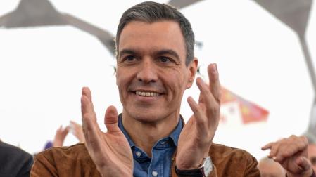 El secretario general del PSOE y presidente del Gobierno, Pedro Sánchez, ha participado este sábado en Valladolid en un acto de partido