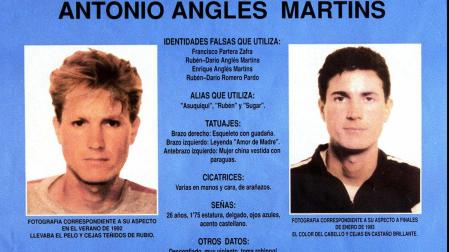 Fotografía de archivo de Antonio Anglés, a quien se le busca desde 1993 por el asesinato de tres niñas en Alcásser en 1992