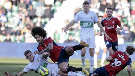Fotos del Elche - Osasuna.