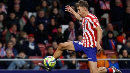 El centrocampista del Atlético de Madrid Marcos Llorente