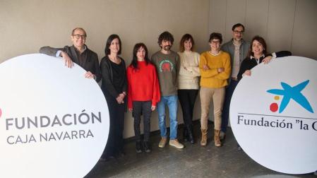 Responsables de los siete proyectos escogidos, en Civican