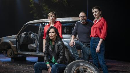 'La infamia' llega esta tarde al Gayarre. Una obra basada en la lucha de la periodista  y activista mexicana Lydia  Cacho.