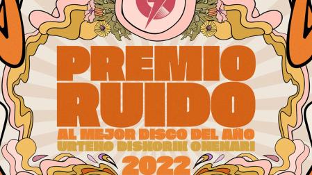 Parte del cartel de la gala del Premio Ruido que se celebrará en Baluarte