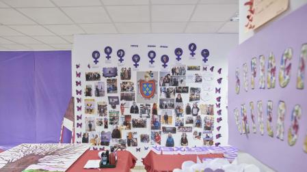 Uno de los espacios que ofrece la casa de las mujeres en Burlada