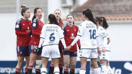 Las rojillas han caído en Tajonar ante el Deportivo Abanca