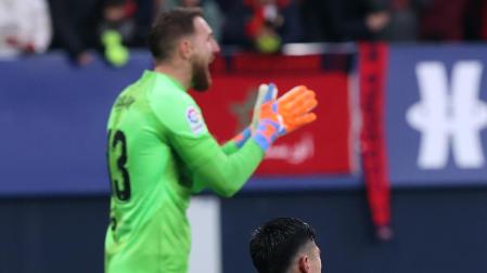 Fotos del Osasuna 0-1 Atlético./
