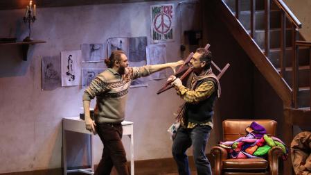 Fotos del ensayo general de 'La Bohème'.